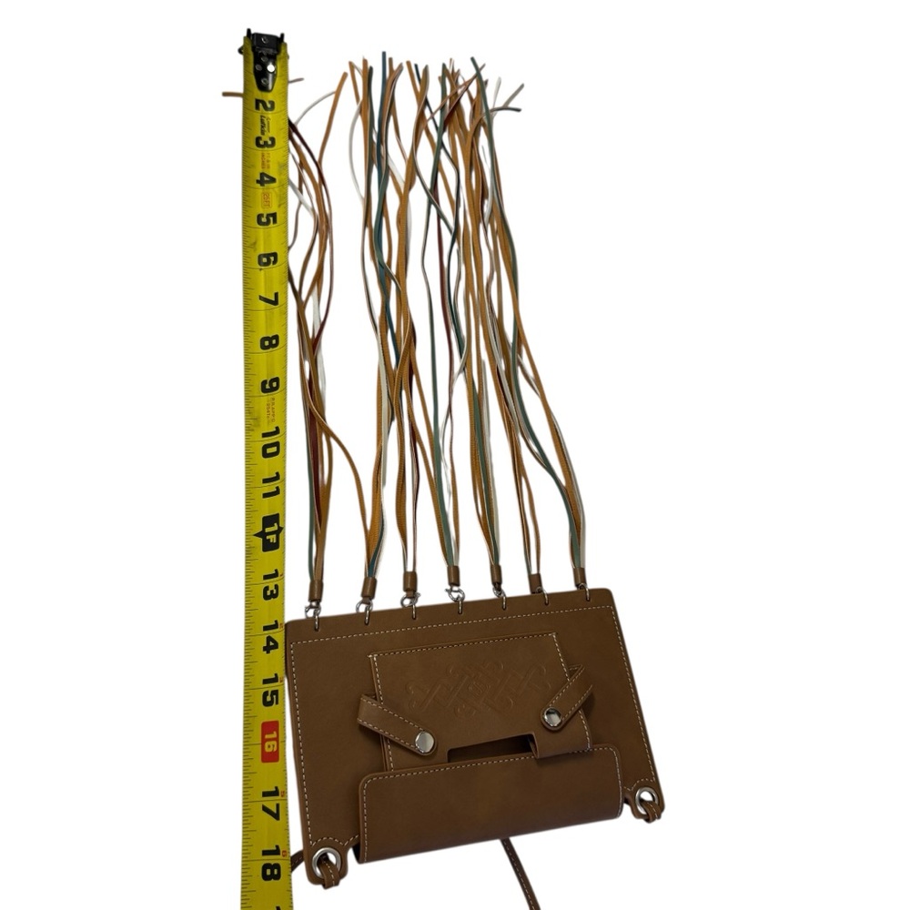 Brown Fringe Crossbody Bag - Picture 5 of 8